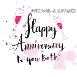 Happy 10Th Anniversary To The Couple GIF