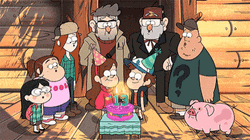 Happy 13Th Birthday Gravity Falls Cartoon Gang GIF