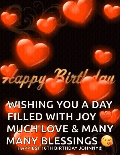 Happy 16Th Birthday Johnny GIF