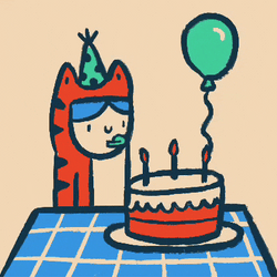 Happy 1St Birthday Boy In Tiger Costume GIF