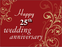 Happy 25th Wedding Anniversary