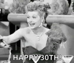 Happy 30Th Birthday Wine Champagne Party GIF