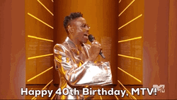 Happy 40Th Birthday Billy Porter Mtv Video Music GIF