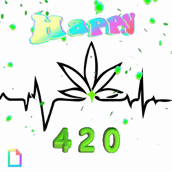 Happy 420 GIF
