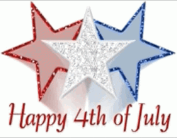 Happy 4Th American Star GIF