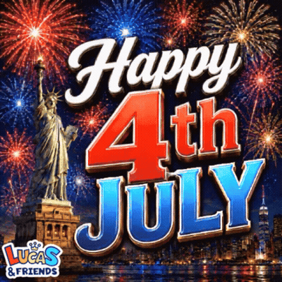 Happy 4Th July Sign GIF