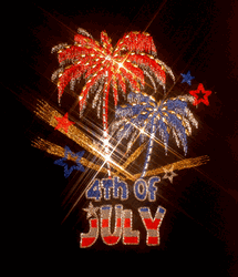 Happy 4th Of July Retro Aesthetic Usa Greeting