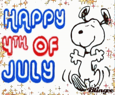 Happy 4Th Of July Snoopy GIF