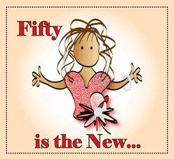 Happy 50Th Birthday 50 Is Fabulous Greeting GIF