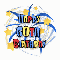 Happy 60Th Birthday Balloon Animation GIF