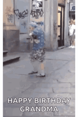 Happy 65Th Birthday Dance By Grandma GIF
