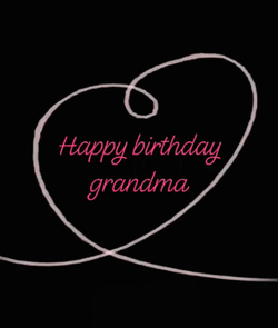 Happy 65Th Birthday Grandma Heart GIF