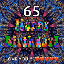 Happy 65Th Birthday Message GIF