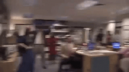 Happy Admin Day Employees Celebrating At Office GIF