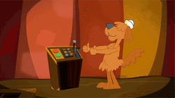 Happy Agree Dog While Standing GIF