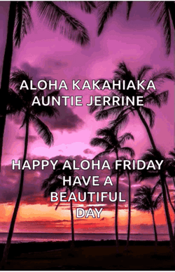 Happy Aloha Friday Beautiful Day GIF