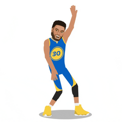 Happy Animated Steph Curry GIF