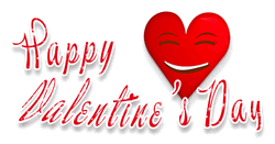 Happy Animated Valentines Day Happy Heart GIF