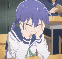 Happy Anime Ao Manaka GIF