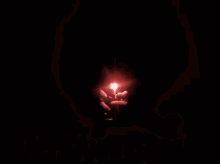 Happy Anniversary Funny Heart Fire Light Up GIF
