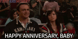 Happy Anniversary Funny High Five How I Met Your Mother