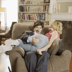 Happy Anniversary Funny Lesbian Kiss Meme GIF
