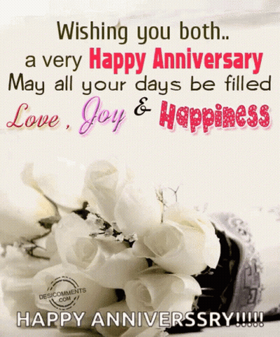 Happy Anniversary Love Joy Happiness GIF