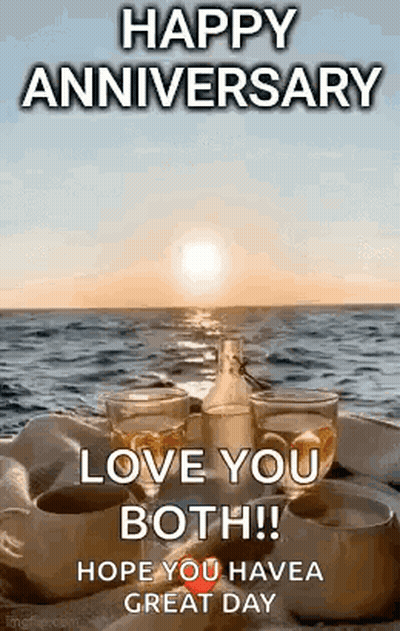 Happy Anniversary Love You Both Great Day GIF