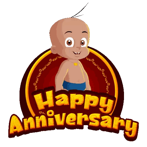 Happy Anniversary Raju Sticker
