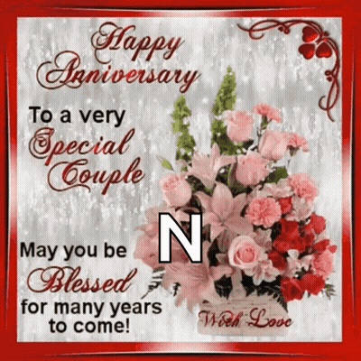 Happy Anniversary Special Couple Love GIF