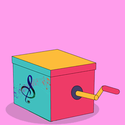 Happy April Fools Day Pudgy Penguin Music Box GIF