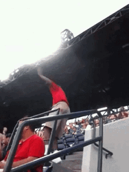 Happy Audience Atlanta Braves Chop GIF
