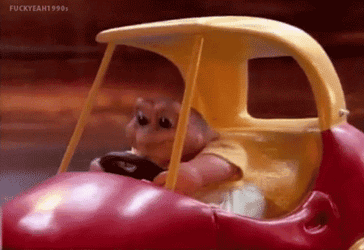 Happy Baby Sinclair Driving Not The Mama GIF
