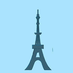 Happy Bastille Day Eiffel Tower And Fireworks Animation