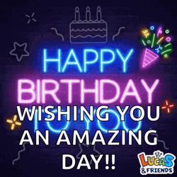 Happy Bday To You Wishing You An Amazing Day GIF