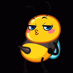Happy Bee Humping Dance GIF