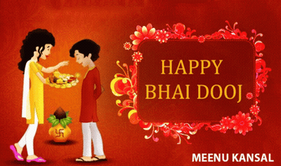 Happy Bhai Dooj Meenu Kansal GIF