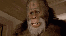 Happy Bigfoot Smile GIF