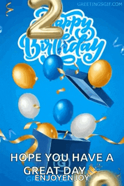 Happy Birthday 25 GIF