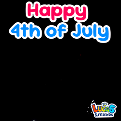 Happy Birthday America Flashing Spectacles GIF