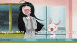 Happy Birthday Anime Bestie ILY GIF