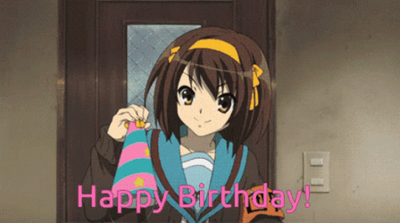 Happy Birthday Anime GIF
