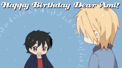 Happy Birthday Anime Dear Ami Eiji Ash GIF