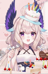 Happy Birthday Anime Enna Alouette GIF