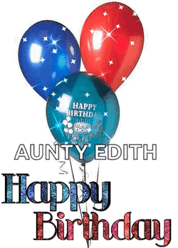 Happy Birthday Aunt Edith GIF