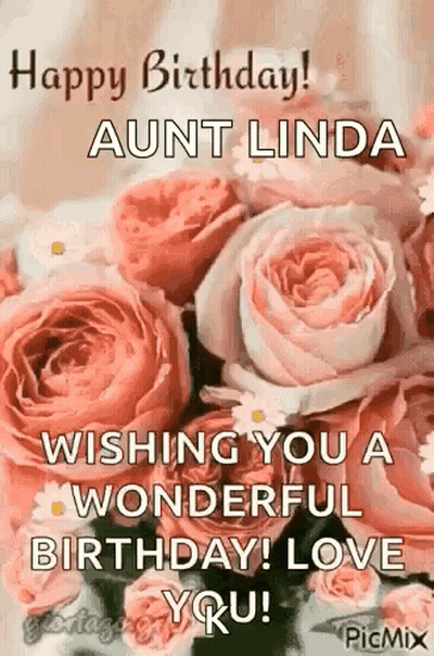 Happy Birthday Aunt Linda GIF