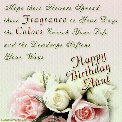 Happy Birthday Aunt Linda GIF