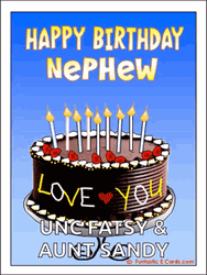 Happy Birthday Aunt Nephew GIF