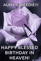 Happy Birthday Aunt Weedie GIF