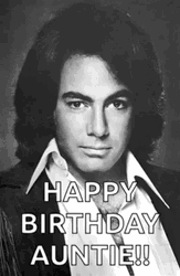 Happy Birthday Aunt Wink Vintage GIF